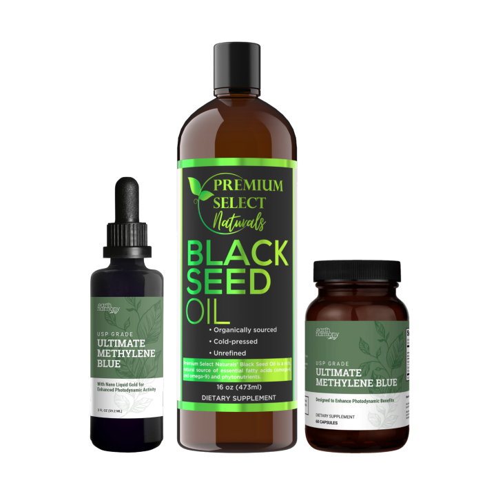 PSN Black Seed Oil & EH Methylene Blue (Save 12%)