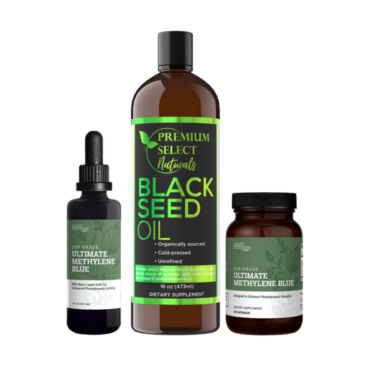 PSN Black Seed Oil & EH Methylene Blue (Save 12%)