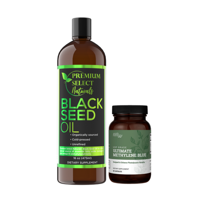 PSN Black Seed Oil & EH Methylene Blue (Save 12%)