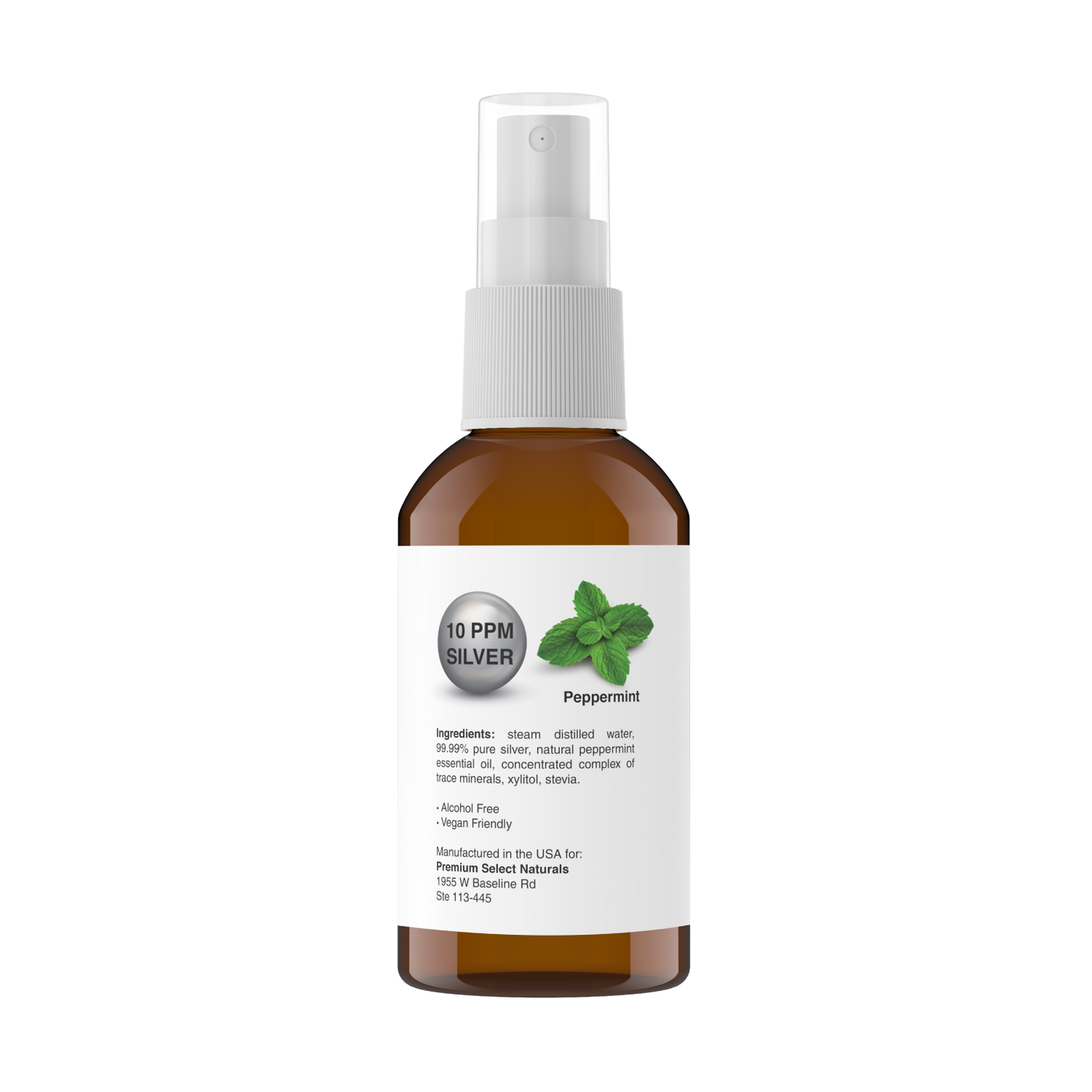 PSN Peppermint Silver Mouth Spray