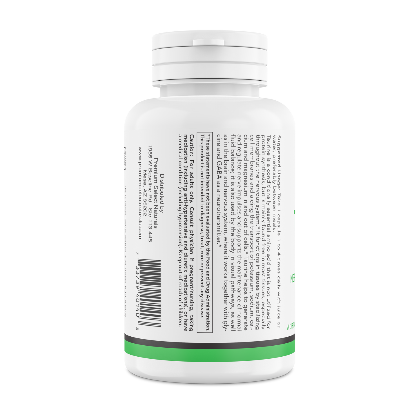 PSN Taurine Amino Acid